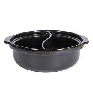 鸳鸯锅砂锅火锅串串香专用陶瓷汤锅家用电陶炉明火干烧锅商用涮锅