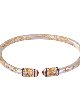 卷草纹手镯胖东来同款