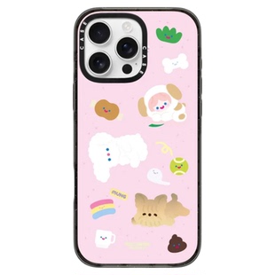 RECORDER Factory悠闲猫咪手机壳亚克力磁吸magsafe适用于苹果iphone16promax/16/15/14防摔保护壳可爱