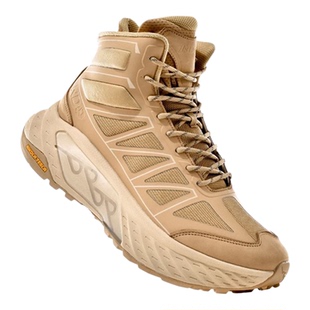 鲸动高帮户外登山鞋男防滑耐磨运动呼吸跑鞋爬山越野沙漠徒步鞋女