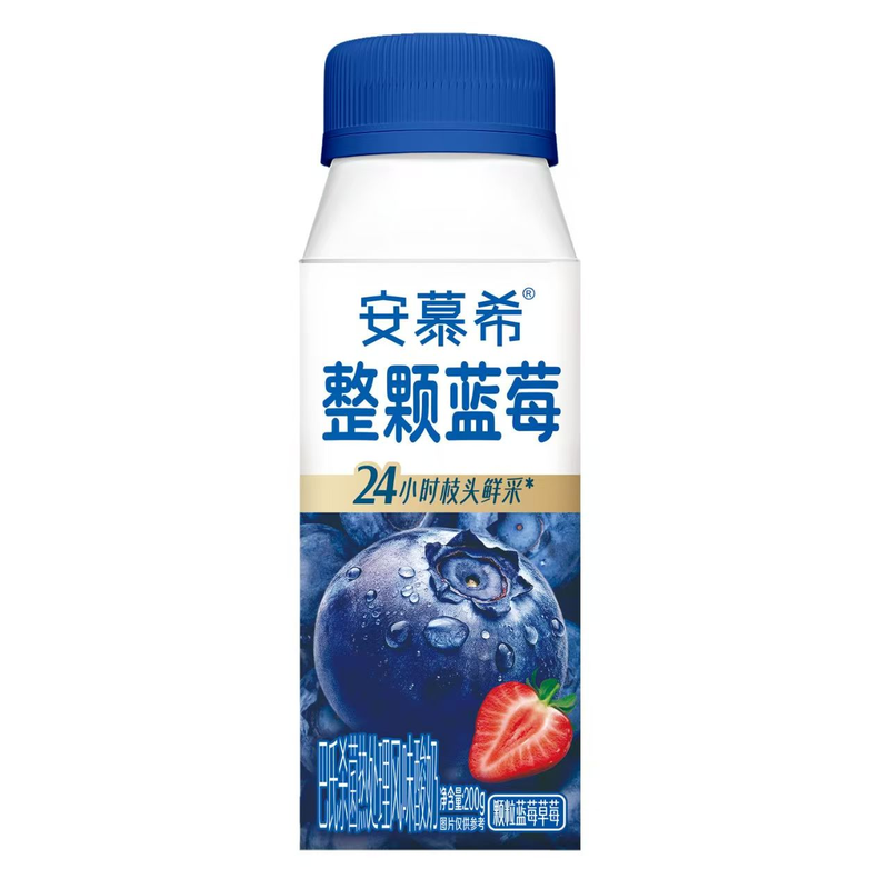 安慕希酸奶整颗蓝莓200g*8盒