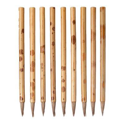 张小凤红湘妃紫毫狼毫兼毫毛笔