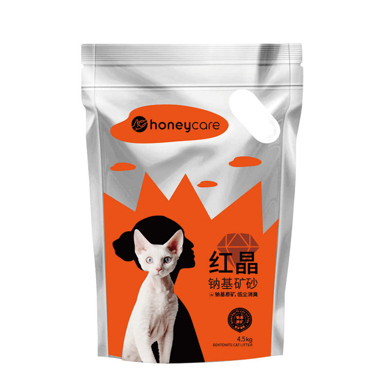 Honeycare红晶钠基矿砂除臭无尘