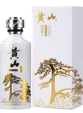 500ml52度黄山白酒浓香型白酒