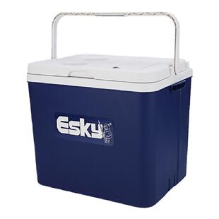 esky保温箱33L带天窗户外露营冷藏箱车载小冰箱便携保鲜箱保冷箱