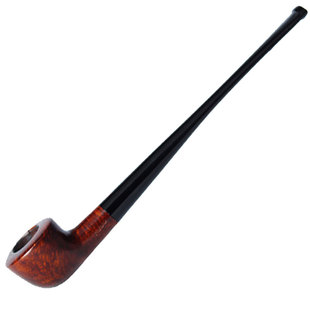 石楠木烟斗马球斗男士过滤烟斗直柄实木烟锅旱烟斗烟袋锅专用烟具