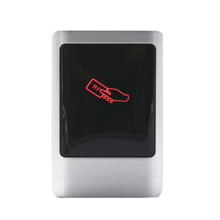 金属触摸门禁一体机 ID卡IC刷卡密码室外防水门禁读头感应门禁机