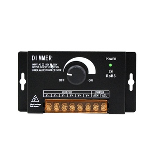 220v高压灯带调光控制器亮度调节led漫反射区块灯箱筒灯射灯遥控