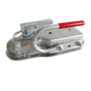 鲁舶拖车配件 拖车牵引器 拖钩球头盖帽欧式耦合万向球罩连接器