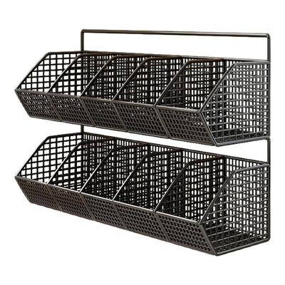 厨房墙面置物架简约多格葱