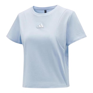 Adidas/阿迪达斯正品MTS圆领套头时尚经典休闲舒适短袖T恤KX2757