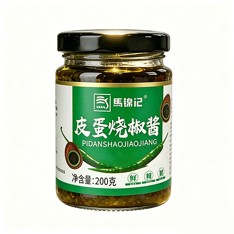 农科院丨正宗川味皮蛋烧椒酱