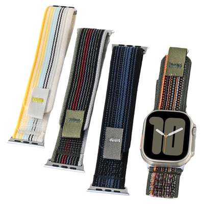 适用iWatch新款野径回环编织表带