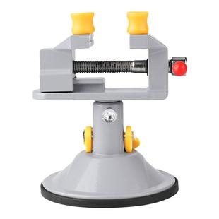 鹿仙子台钳小型多功能家用迷你台虎钳工作台平口钳固定器夹具焊接