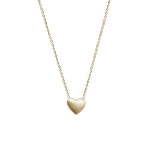 韩国设计师爱心桃心项链可水洗小众设计感女锁骨链中长款新潮钛金