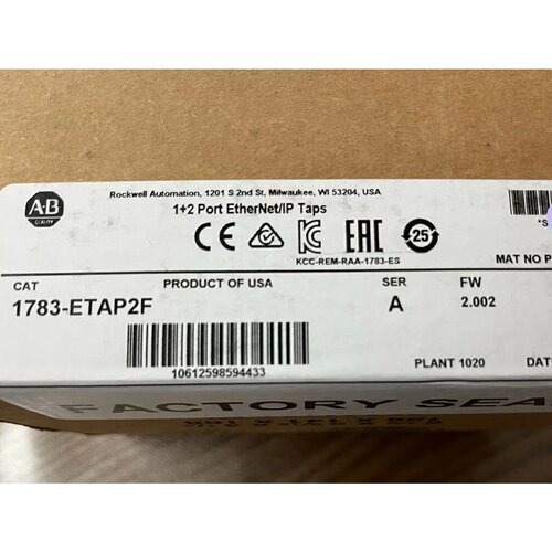 1783-ETAP2F AB 工业模块 5069-L320E PLC配件