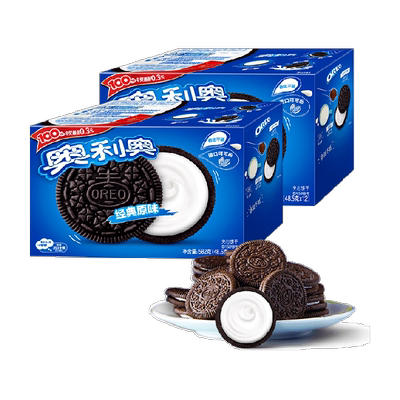 奥利奥夹心饼干582g×2盒