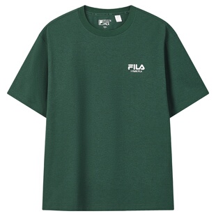 速干防晒FILA多彩特调T斐乐情侣短袖t恤2026夏季新款男运动女上衣