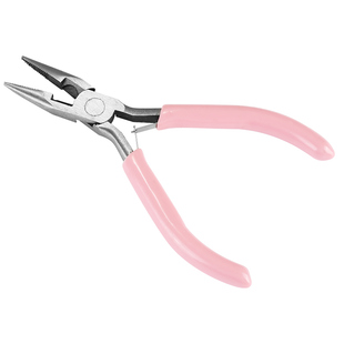 迷你手工钳子珠宝专用钳DIY首饰绕线4寸尖嘴钳圆嘴钳钳耳钉工具