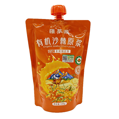 疆萃源有机沙棘原浆500ml/袋