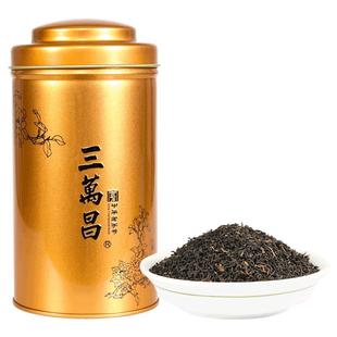 三万昌祁门红茶安徽官方祁红特级功夫茶浓香茶叶工夫新茶罐装125g