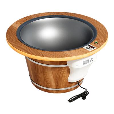 聚鑫农手工炒茶锅茶叶电炒锅