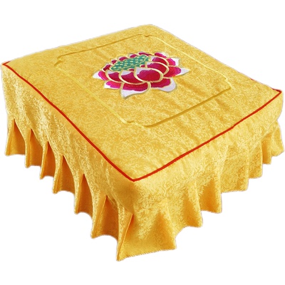 黄色拜垫套拜凳跪垫套