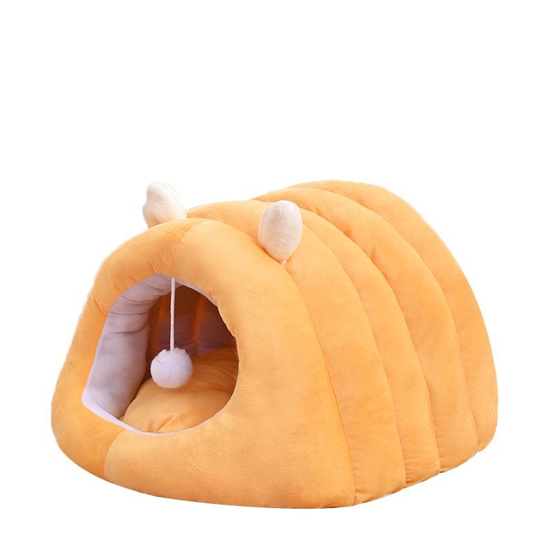 毛毛虫睡袋猫窝冬季保暖加厚帐篷