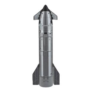 SpaceX星舰S34火箭模型3D打印飞机模型星舰模型马斯克SpaceX二代