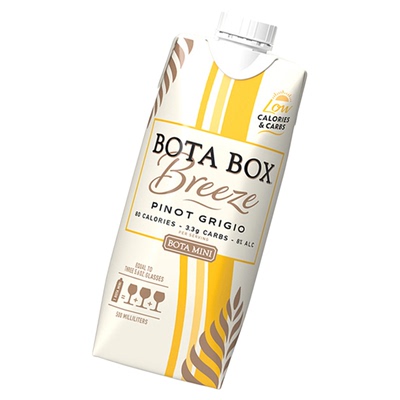 【醉人的白】4盒装500ml勃塔白葡萄酒组合旅游便携小酒盒装酒