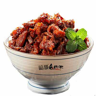 包邮哈妹兔肉干冷吃兔麻辣兔丁哈哥兔肉四川特产五香香辣散装500g