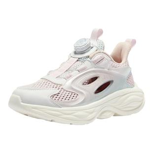 迹星|鸿星尔克童鞋儿童运动鞋子女童凉鞋夏季网面跑鞋透气框子鞋