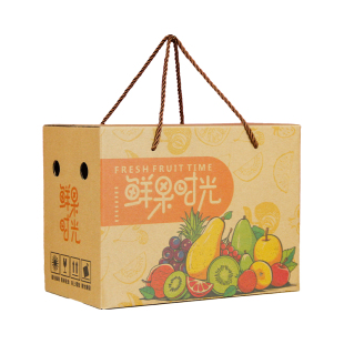 水果通用礼盒梨子空盒子葡萄桃子包装盒猕猴桃礼品盒水果纸箱定制