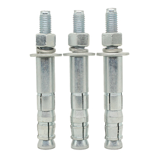 后扩底机械锚栓重型单双管膨胀螺丝螺栓自切式机械锚栓 M10M12M16