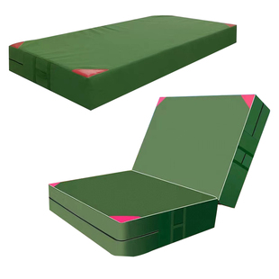 空翻体育训练海绵垫跳高舞蹈折叠加厚中考体育专用垫武术体操垫子