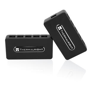 利民FAN HUB风扇集线器10口控制器支持主板PWM温控调速/RGB集线器