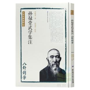孙禄堂武学集注八卦剑学书籍大全搭易筋经洗髓经武功套路八极拳气功书籍武功能性训练武功秘籍书武术书籍体育书籍内功心法气功书籍