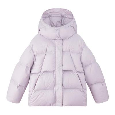 左西女童三防冬季保暖羽绒服