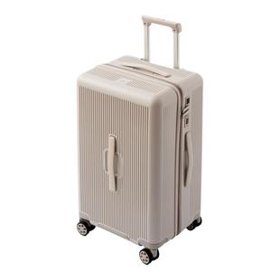 袋鼠2026新款纯pc材质行李箱结实耐用24寸拉链拉杆密码旅行旅游20