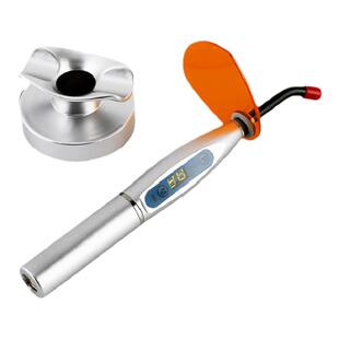 光固化机LED冷光口腔光敏灯彩色无线光固化机充电式数显固化灯