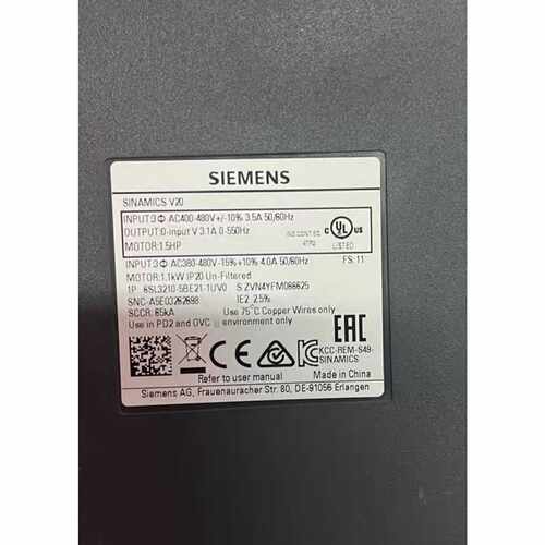 询价-6SL32105BE211UV0变频器都有
