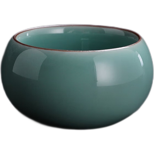 寻汝 功夫茶杯主人杯高端陶瓷品茗杯不开片汝窑茶杯茶具高档送礼