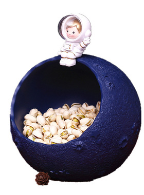 太空人小夜灯可爱风存钱罐多功能