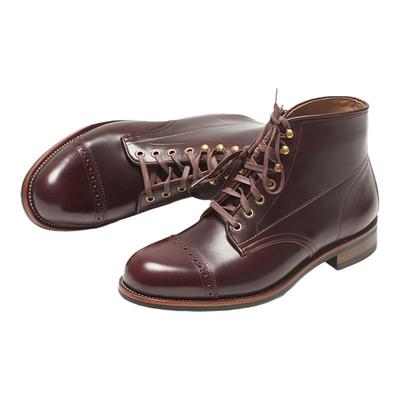 岩屋手造绅士工装系列马皮伞兵靴