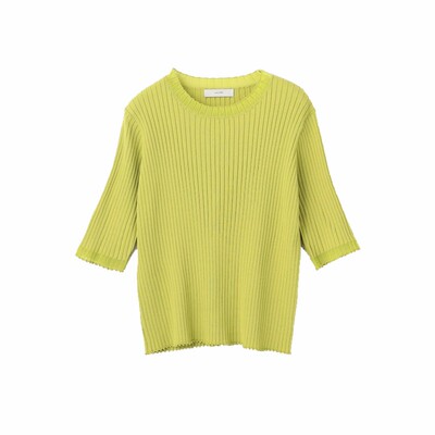 any FAM可机洗防uv抗起毛点缀透视罗纹适宜气质针织衫女ONWARD