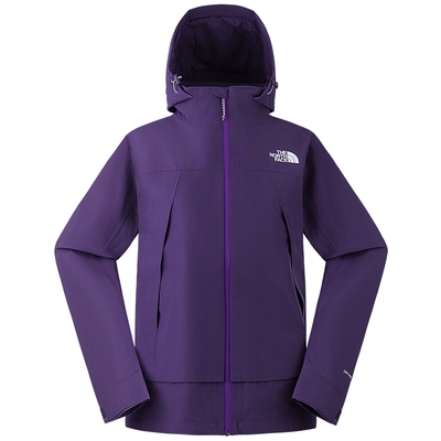 北面新年款女防水冲锋衣外套