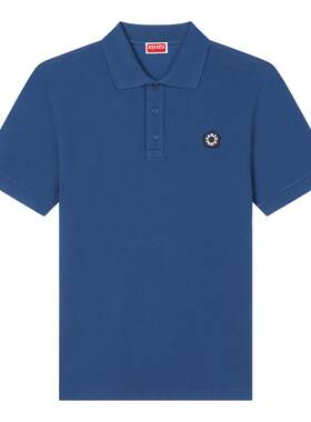 【季末特惠】KENZO 26春夏新品 男女同款海棠花BOKE2.0Polo衫