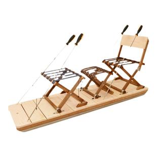 【儿童成人亲子滑冰车】儿童成人亲子划冰车 实木冰爬犁 老式冰车