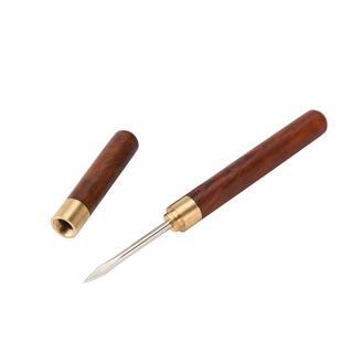 手持艾条夹延长器手拿艾灸器具刮灰延长艾针叉子实木三叉锥子工具