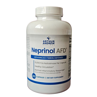 现货美国安德鲁孚镁络极酶Neprinol AFD血栓脑更塞心脑血管300粒